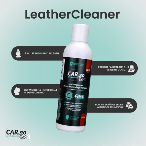 LeatherCleaner- CAR.go 200ml - Image 3